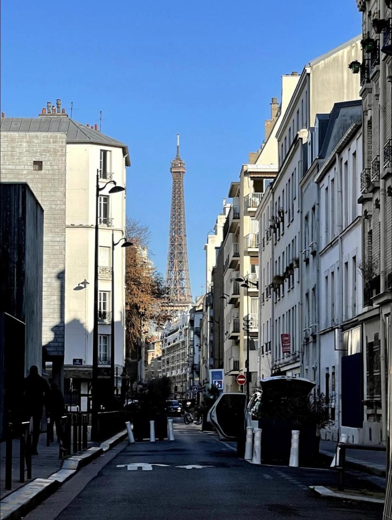 Eiffel Tour Cosy Chesterfield Париж Экстерьер фото